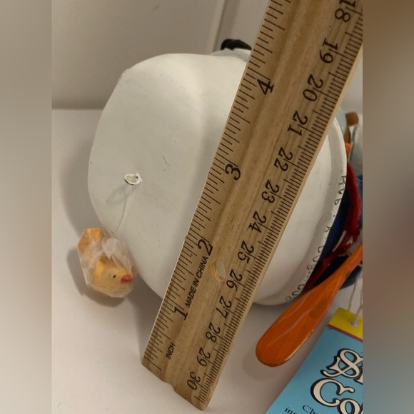 Vintage Dept 56 Storybook RUB A DUB TUB Christmas Ornament cat dog bear 2000 - Picture 12 of 16